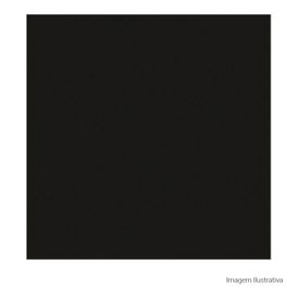 Porcelanato Polido Monocromatico 100x100cm Preto - Portinari Unique Jet Black Pol Retificado