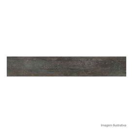 Porcelanato Amadeirado Natural 20x120cm Preto - Portinari Eco Dark Hd Dark Hd Dgr Nat Esmaltado Retificado
