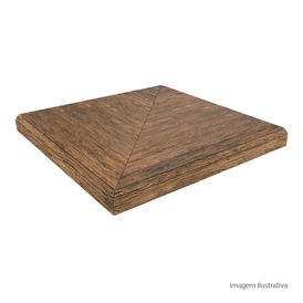 Porcelanato Amadeirado Hard 30x30cm Marrom - Portinari Canto Ext Native Bw Esmaltado Retificado