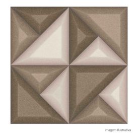 Porcelanato Decorado Natural 60x60cm Marrom - Portinari Extreme No Mix Nat Esmaltado Retificado