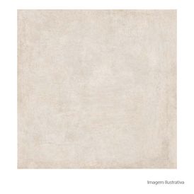 Porcelanato Acetinado Cimentício 90x90cm Branco - Portinari Detroit Ofw Act Esmaltado Retificado
