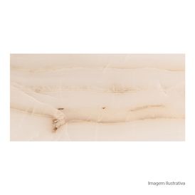 Porcelanato Polido Marmorizado 60x120cm Bege - Portinari Duomo Opala Pol Retificado