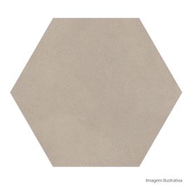 Porcelanato Cimentício Natural 17,5x17,5cm Cinza - Portinari Downtown Hd Downtown Hexa Gr Nat Esmaltado Bold
