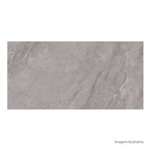 Porcelanato Pietra Di Savoie Acetinado Gray - 60cmx120cm Ret