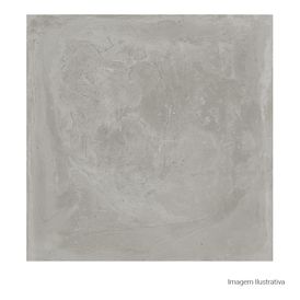 Porcelanato Cimentício Natural 100x100cm Cinza - Ceusa Sk8 Dgr Nat Esmaltado Retificado