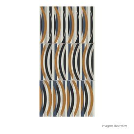 Porcelanato Decorado Natural 60x120cm Multicolor - Ceusa Visione Mix Nat Esmaltado Retificado