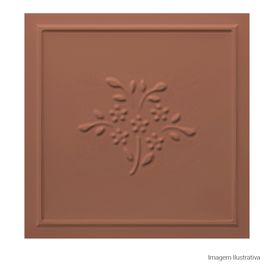 Porcelanato Monocromatico Matte 10x10cm Marrom - Ceusa Isabela Capeto Isabela Decor Bw Esmaltado Bold