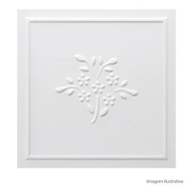 Porcelanato Monocromatico Matte 10x10cm Branco - Ceusa Isabela Capeto Isabela Decor Wh Esmaltado Bold