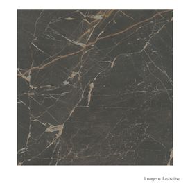 Porcelanato Marmorizado Natural 120x120cm Marrom - Ceusa Pantera Dbw Nat Esmaltado Retificado