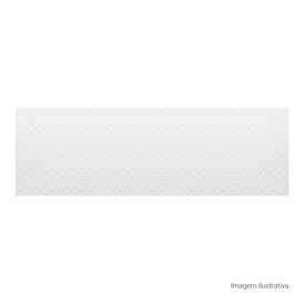 Porcelanato Monocromatico Matte 32x100cm Branco - Ceusa Isabela Capeto Treliça Wh Esmaltado Retificado