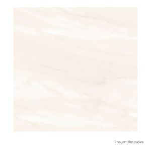Porcelanato Soberano Polido White - 120cmx120cm Ret