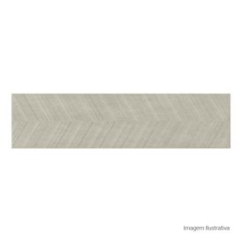 Porcelanato Cimentício Matte 30x120cm Cinza - Portinari York Decor Sgr Esmaltado Retificado