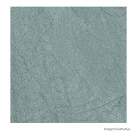 Porcelanato Pedra Hard 20x20cm Azul - Portinari Pacific Sbl Esmaltado Bold
