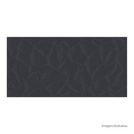 Porcelanato Tempo Matte/lux Black - 60cmx120cm Ret