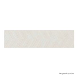 Porcelanato Cimentício Matte 30x120cm Branco - Portinari York Decor Wh Esmaltado Retificado