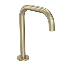 Bica de Mesa P para Cuba e Lavatório Quadrada Summer Gold