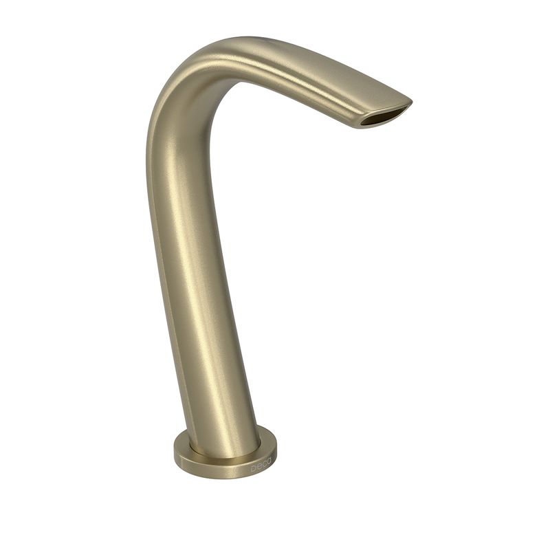 Bica-de-Mesa-Deca-P-para-Cuba-e-Lavatorio-com-Acionamento-Wave-You-Summer-Gold---Deca---1790.SM106.MT---Fundo-Branco-Produto-Principal-SKU-posicionada-na-diagonal-direita-ou-redondo-e-produto-fechado
