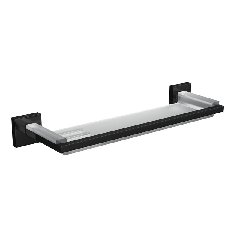 Prateleira-Deca-em-Resina-Clean-Black-Noir---Deca---2030.BL.CLN.NO---Fundo-Branco-Produto-Principal-SKU-posicionada-na-diagonal-direita-ou-redondo-e-produto-fechado