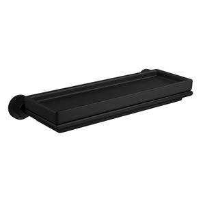 Prateleira em Louça Slim Black Matte