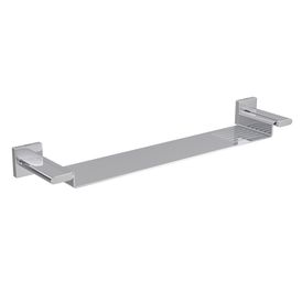 Prateleira com Base Metálica Polo Cromado