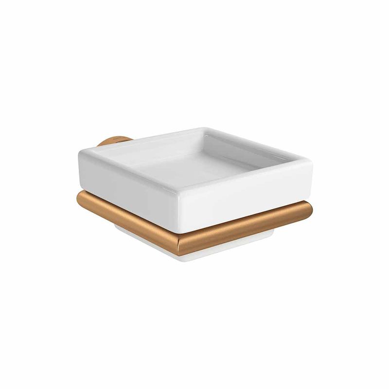 Saboneteira-Deca-em-Louca-Slim-Gold-Matte---Deca---2011.GL.SLM.MT---Fundo-Branco-Produto-Principal-SKU-posicionada-na-diagonal-direita-ou-redondo-e-produto-fechado