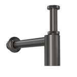 Sifao-para-Lavatorio--Entrada--1----Saida--1-1-2---Deca-Dark-Antracite---Deca---1680.GF.100.112.MT---Fundo-Branco-Produto-Principal-SKU-posicionada-na-diagonal-direita-ou-redondo-e-produto-fechado