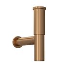 Sifao-Deca-para-Lavatorio--Entrada--1----Saida--1-1-2---Slim-Gold-Matte---Deca---1684.GL.100.112.MT---Fundo-Branco-Produto-Principal-SKU-posicionada-na-diagonal-direita-ou-redondo-e-produto-fechado