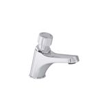Torneira-Deca-de-Mesa-com-Fechamento-Automatico-para-Lavatorio-Decamatic-Eco-Cromado---Deca---1173.C---Fundo-Branco-Produto-Principal-SKU-posicionada-na-diagonal-direita-ou-redondo-e-produto-fechado