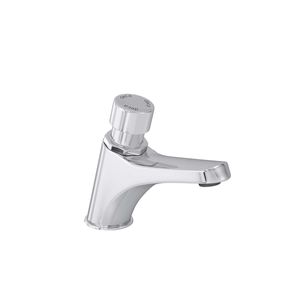 Torneira Deca de Mesa com Fechamento Automático para Lavatório Decamatic Eco Cromado
