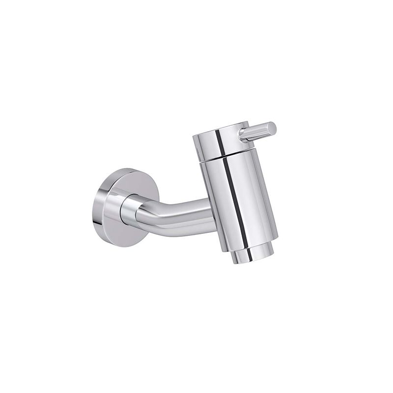 Torneira-Deca-de-Parede-Curta-para-Lavatorio-Link-Cromado---Deca---1174.C.LNK---Fundo-Branco-Produto-Principal-SKU-posicionada-na-diagonal-direita-ou-redondo-e-produto-fechado
