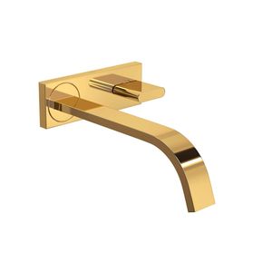 Torneira de Parede com Chapa para Lavatório Polo Gold