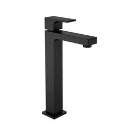 Torneira de Mesa Bica Alta para Lavatório Unic Black Matte