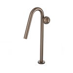 Torneira-Deca-de-Mesa-Bica-Alta-Touchless-para-Lavatorio-com-Textura-Orbe-Corten---Deca---1189.CT103.MT.T05---Fundo-Branco-Produto-Principal-SKU-posicionada-na-diagonal-esquerda