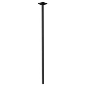 Torneira de Teto Tube Black Matte