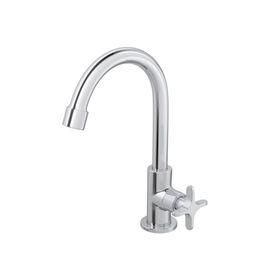 Torneira de Mesa Bica Alta para Lavatório Flex Cromado