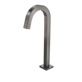 Torneira-Deca-de-Mesa-Bica-Alta-para-Lavatorio-Tube-Dark-Antracite---Deca---1198.GF.TUB.MT---Fundo-Branco-Produto-Principal-SKU-posicionada-na-diagonal-esquerda