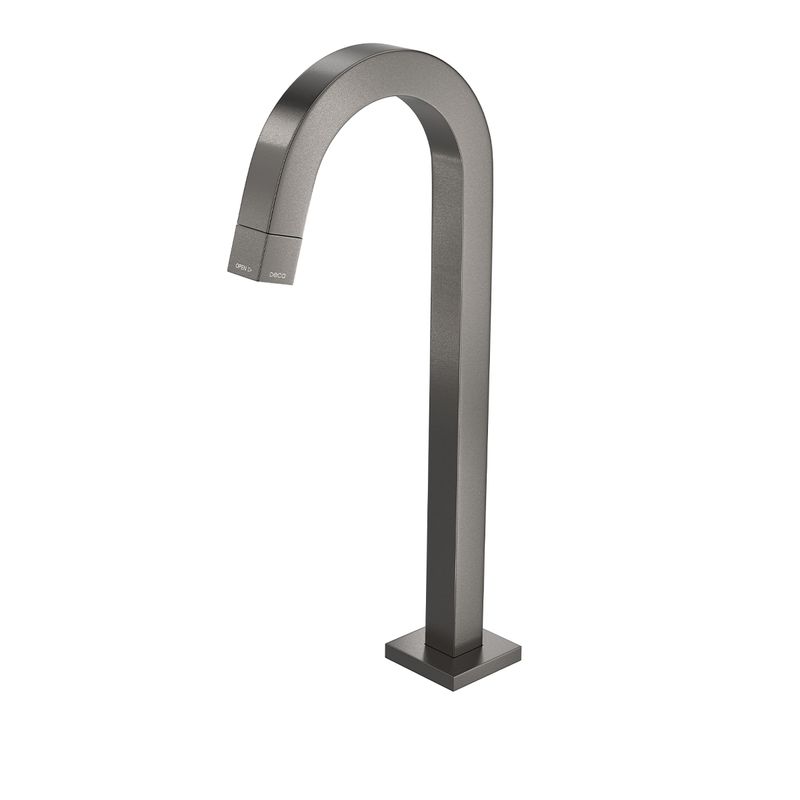 Torneira-Deca-de-Mesa-Bica-Alta-para-Lavatorio-Tube-Dark-Antracite---Deca---1198.GF.TUB.MT---Fundo-Branco-Produto-Principal-SKU-posicionada-na-diagonal-esquerda