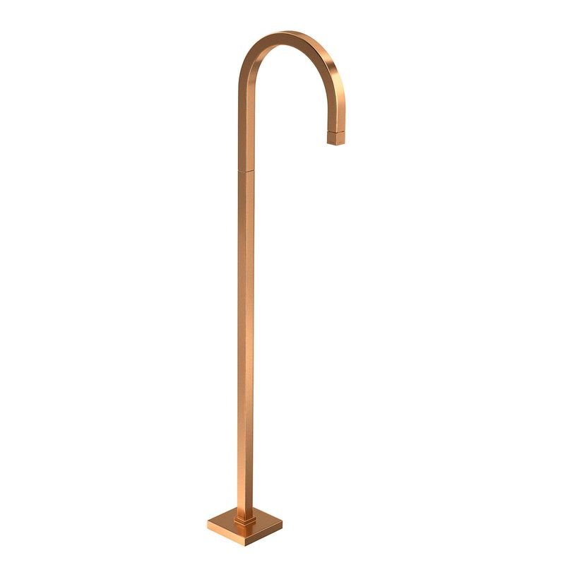Torneira-Deca-de-Piso-Curva-Tube-Gold-Matte---Deca---1199.GL.TUB.PSO.MT---Fundo-Branco-Produto-Principal-SKU-posicionada-na-diagonal-direita-ou-redondo-e-produto-fechado
