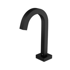 Torneira de Mesa Touchless Bica Baixa para Lavatório Tube Black Matte