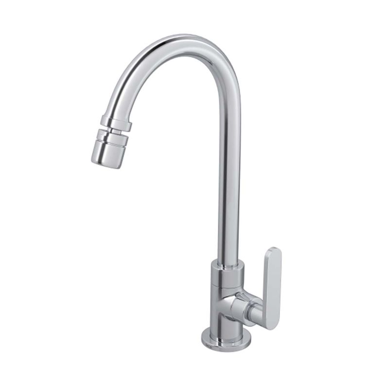 Torneira-Deca-de-Mesa-para-Cozinha-FlexPlus-Cromado---Deca---1167.C21.CLM---Fundo-Branco-Produto-Principal-SKU-posicionada-na-diagonal-esquerda