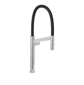 Torneira-Deca-de-Mesa-Bica-Alta-para-Cozinha-Colore-Cromado-e-Preto---Deca---1189.C.PT---Fundo-Branco-Produto-Principal-SKU-posicionada-na-diagonal-direita-ou-redondo-e-produto-fechado