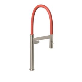 Torneira de Mesa para Cozinha Deca Colore - Inox e Terracota