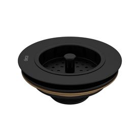 Válvula de Escoamento para Pia de Cozinha 4 1/2  Black Matte
