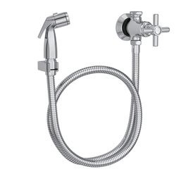 Ducha Higiênica com Registro e Derivação Izy Cromado