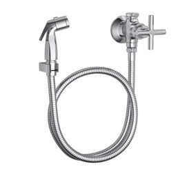 Ducha Higiênica com Registro e Derivação de Parede Cromado