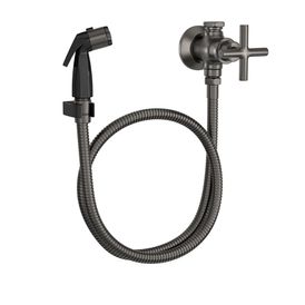 Ducha Higiênica com Registro e Derivação Duna Clássica Dark Antracite
