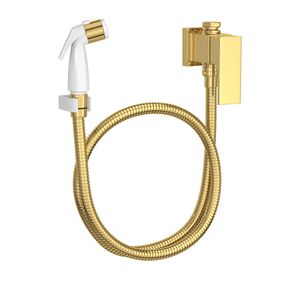 Ducha Higiênica com Registro e Derivação de Parede Gold