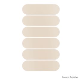 Porcelanato Monocromatico Matte 15x30cm Bege - Portinari Mc Artcraft Be Esmaltado Bold