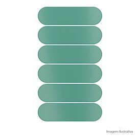 Porcelanato Monocromatico Matte 15x30cm Verde - Portinari Mc Artcraft Sgn Esmaltado Bold
