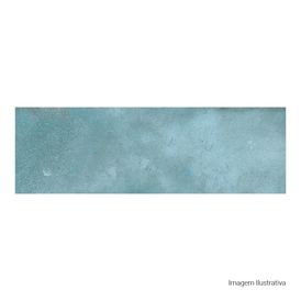 Cerâmica Decorado Lux 8x25cm Azul - Ceusa Cartela Bl Bold
